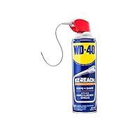 WD-40 Multi-Use Product Featuring an 8-inch Flexible Straw EZ-Reach to Help You Get to Hard to Reach Spaces to Save Time on Jobs, for Lubricating, Penetrating & Preventing Rust, 14.4 oz Spray Can
