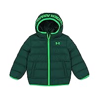 Under Armour Baby Boys' Pronto Puffer Jacket, Mid-Weight Quilted Zip-up Coat, Wind & Water Repellent