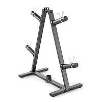 Marcy Olympic Weight Plate Tree for 2-Inch Plates Weight Storage Rack