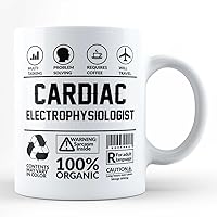 Cardiac electrophysiologist Funny Perfect Sarcasm Mug/Gift For Medical Professional Cardiac electrophysiologist Black Coffee Mug By HOM