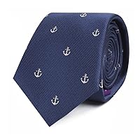 AUSCUFFLINKS Sports & Speciality Ties | Neckties for Men | Woven Skinny Neck Ties | Present for Work Colleague