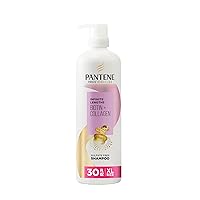Infinite Lengths Shampoo, Sulfate Free with Biotin + Collagen, Strengthens Brittle Hair, Up to 90% Less Breakage, Safe for Color Treated Hair, Pro-V Miracles, Floral Scent, 30 Fl Oz