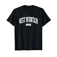 West Mountain Utah UT Vintage Athletic Sports Design T-Shirt