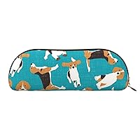 Dogs (2) Print Cosmetic Bags For Women,Receive Bag Makeup Bag Travel Storage Bag Toiletry Bags Pencil Case