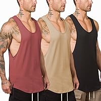 Muscle Killer 3 Pack Mens T Shirts for Muscle Training Workout Stringer Bodybuilding Fitness