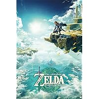 The Legend Of Zelda: Tears Of The Kingdom - Gaming Poster (Game Cover) (Size: 24