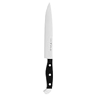 Statement Razor-Sharp 8-inch Slicing Knife, German Engineered Informed by 100+ Years of Mastery, Black/Stainless Steel