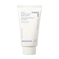 innisfree Bija Clarifying Emulsion with Salicylic Acid and Niacinamide, Korean Skincare Lightweight Face Moisturizer (Packaging May Vary)