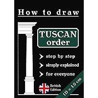How to Draw Tuscan Order (British Edition): Classical Architecture Simply Explained Step-By-Step Drawing Instructions