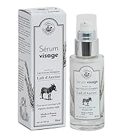 Maison du Savon - Face Serum with Organic Donkey Milk and Shea Butter - Enriched with Essential Oils - 1.01 Fl Oz