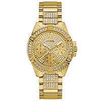 GUESS Damenuhr Lady Frontier Multifunktion Goldfarben W1156L2