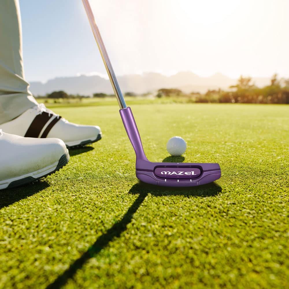 MAZEL Purple Golf Chipper & Golf Iron 5,Bundle of 2