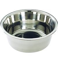 SPOT Mirror Finish 100% Rust Resistant Stainless Steel Pet Dish, 10 Quart, Suitable for Dogs and Cats