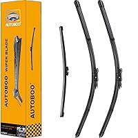 3 Wiper Blades Replacement for Ford Explorer 2011-2018,Original Equipment Replacement Front and Rear Windshield Wiper Blade - Pinch Tab 26