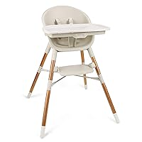 Skip Hop Baby High Chair 4-in-1 Convertible High Chair, EON, Oat