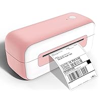 Phomemo Pink Label Printer for Shipping Packages, Thermal Label Printer 4x6, Shipping Label Printer for Small Busines, Thermal Printer Compatible with Amazon, Ebay, Shopify, Etsy, UPS, FedEx, DHL, etc