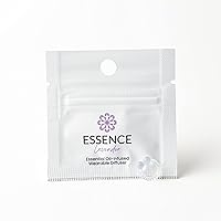 Essence Nasal Diffuser | Essential Oil Ring | Silicone Nose Inhaler (Lavender)