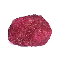 GEMHUB A High-Grade Ruby 189.50 Ct Healing Stone, Natural Rough Red Ruby Healing Loose Gemstone