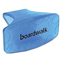 Boardwalk® Toilet Bowl Air Freshener Block Bowl Clips, Cotton Blossom Scent, Blue, Box of 12 Clips