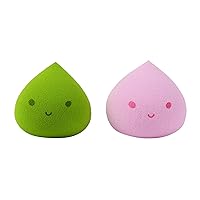 Profusion Cosmetics Blender Buddy 2pc Flawless Soft and Smooth Blending Sponge Kit - Professional High-definition Colorful Long-Lasting Natural Beauty Makeup Set