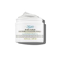 Rare Earth Deep Pore Cleansing Mask, Pore-Minimizing Face Mask for Clogged Pores, Detoxifies & Refines Skin, Absorbs Excess Oil, with Amazonian White Clay & Aloe Vera - 4.2 fl oz