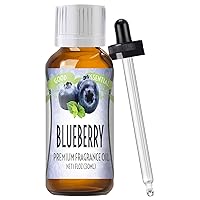 Good Essential – Professional Blueberry Fragrance Oil 30ml for Diffuser, Candles, Soaps, Lotions, Perfume 1 fl oz