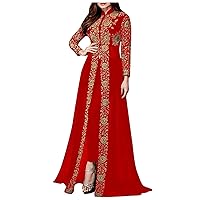 Women's Fall Dresses 2023 Chiffon Dress Vintage Style Long Sleeve Panel Waist Dress Wedding Guest Dresses, S-5XL