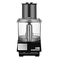 Waring Commercial WFP14S Food Processor, 3-1/2-Quart, Clear 120V, 5-15 Phase Plug