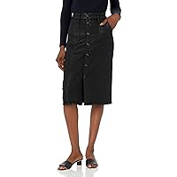 PAIGE Women's Meadow Midi Skirt Utility Pkts