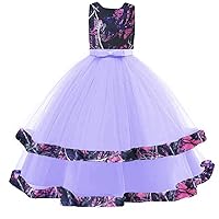 Snowfall Camo and Tulle Little Quince Dresses Flower Girl Dress 2024