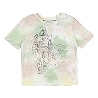 Star Wars Toddler Boys The Mandalorian and Grogu This is The Way Tie Dye T-Shirt