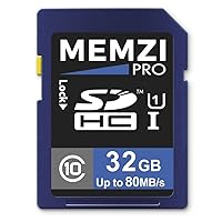 PRO 32GB Class 10 80MB/s SDHC Memory Card for Sony Cyber-Shot DSC-W710, DSC-W670, DSC-W620, DSC-W520, DSC-W515PS, DSC-W510, DSC-W370, DSC-W330, DSC-W320, DSC-W310 Digital Cameras