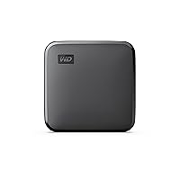 Western Digital WD Portable SSD 480GB Elements SE SSD Maximum Read 400 MB/s External SSD / 3 Year Warranty WDBAYN4800ABK-WESN
