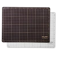 WUTA Self Healing Sewing Mat, Double Sided Non-Slip PVC Cutting Mat A4 Cutting Board for Sewing, Craft, Quilting, Fabric, Scrapbooking Project (9x12inch)