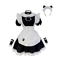 Mini Dresses for Women Party,Bowtie Party Gothic Lady Lace Women Dress with Bow Sleeve Cosplay Costumes Long Wo