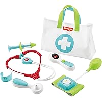 Doctor Playset Medical Kit 7-Piece Toy for Dress Up and Preschool Pretend Play Ages 3+ Years