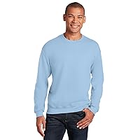 Gildan Adult Fleece Crewneck Sweatshirt, Style G18000 Light Blue