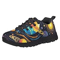 Cool 3D Graphic Kids Tennis Shoes Lightweight Running Sneakers Teens Casual Walking Shoes for Boys Girls