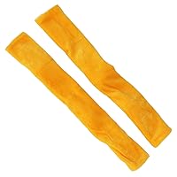 2PCS Refrigerator Door Handle Covers Hook and Loop Kitchen Appliance Handle Decor Cloth Protector for Dishwasher Microwave Oven (Gold)