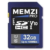 PRO 32GB Class 10 80MB/s SDHC Memory Card for Nikon D3300, D3200, D3100, D810, D810A, D800E, D800, D610, D600, D5000, D3000, D300S, D90, D80, D60, D40x, D40 SLR Digital Cameras