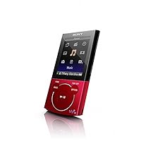 Sony Walkman E-340 Series 8 GB Video MP3 Player - Red (NWZ-E344)