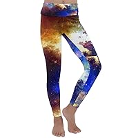 PattyCandy Girls Velour Leggings Celestial Sky Galaxy Art Space Printed Stars Spaces Printed Soft Joggers,Size:2-16