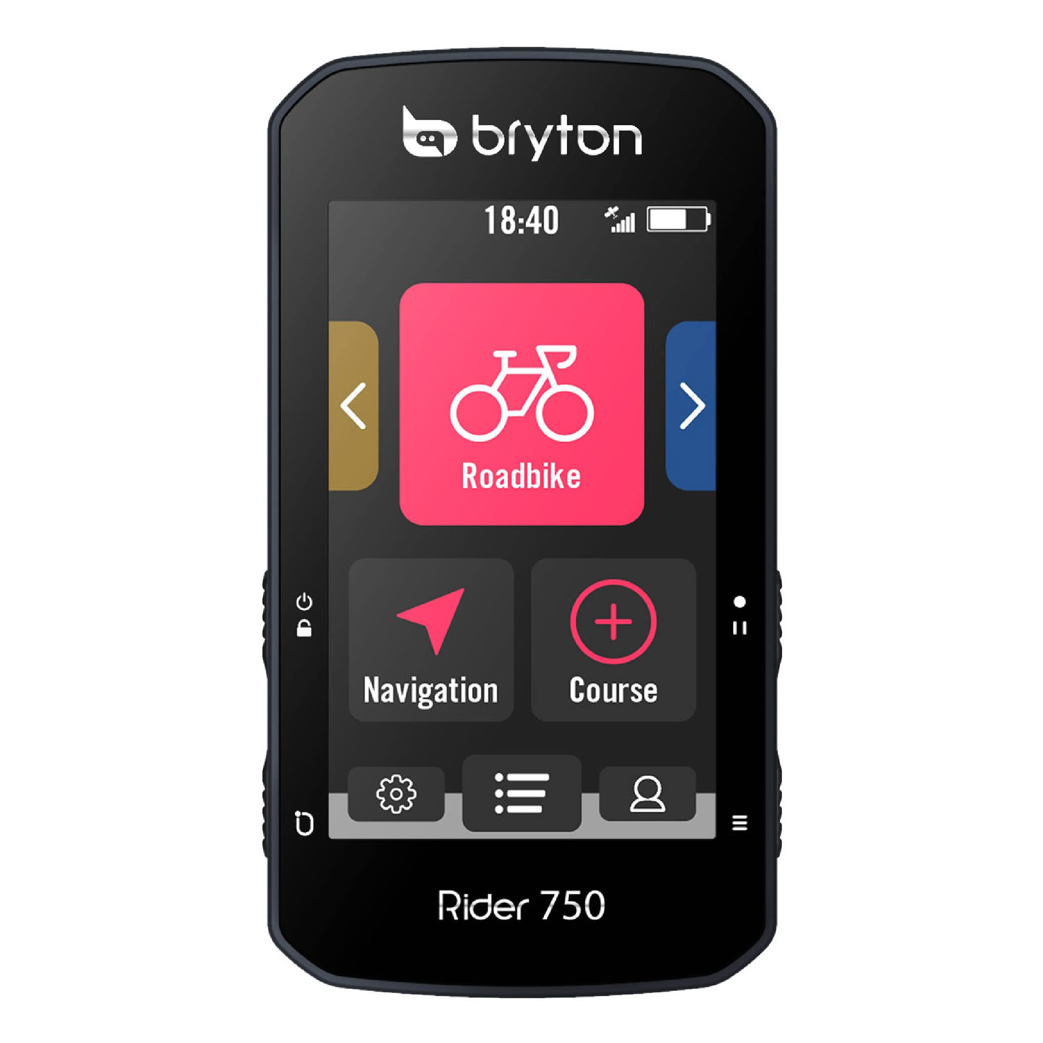 Bryton Rider 750E GPS Cycle Computer, Black