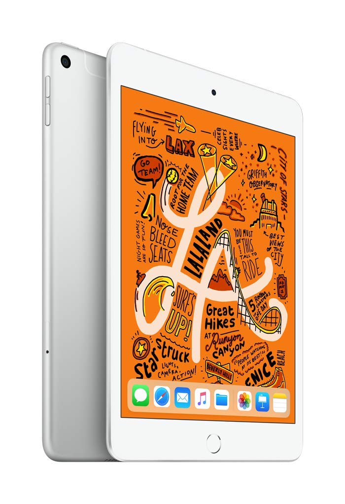 Apple 2019 iPad Mini (Wi-Fi + Cellular, 64GB) - Silver