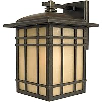 Quoizel HC8409IB Hillcrest Outdoor Lantern Mission Wall Sconce, 1-Light, 150 Watts, Imperial Bronze (13