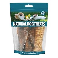 Pet's Choice Naturals Natural Dog Treats, Beef Trachea, 4Count, (BF-Trachea)
