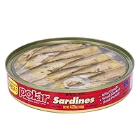 MW Polar Brisling Sardines, Smoked in Olive Oil, 4.23-Ounce