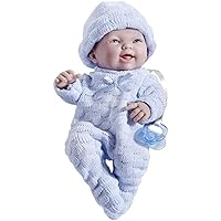 JC Toys - Mini La Newborn First Day | Anatomically Correct Real Boy Baby Doll | 9.5