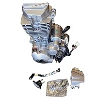 TFCFL 7.5HP 212cc Electric Start Go Kart Log Splitter Gas Engine Motor Power 3600 RPM 