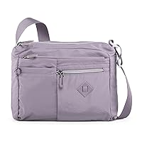 Medium Crossbodys Bags for Women Teens Nylon Shoulder Purse - Multiple Pockets Cross Body Handbags